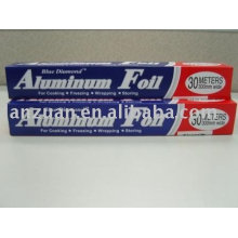 household aluminium foil for wrapping
